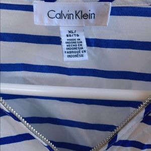 Calvin Klein Stripped shirt with pockets!
